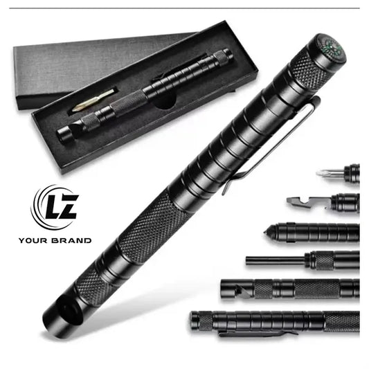 Multi - Functional Outdoor Tactical Pen with Tools