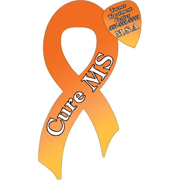 3.375" x 7.5" Ribbon Magnet 4CP