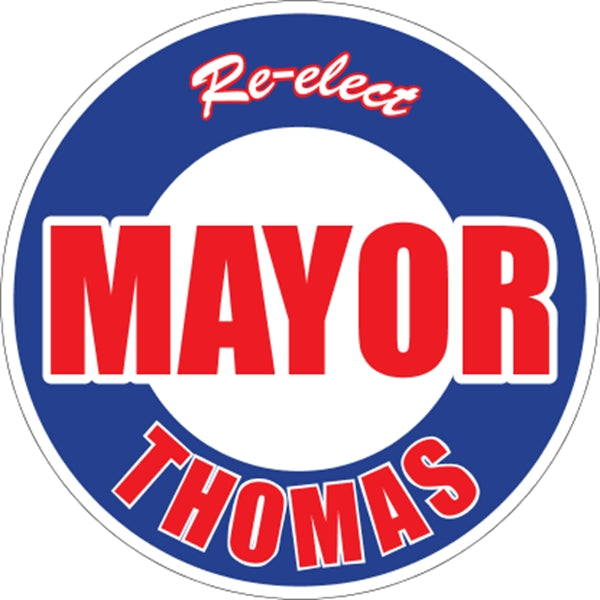 11.5" Circle Magnetic Sign