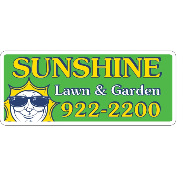 18" x 7.625" Magnetic Sign