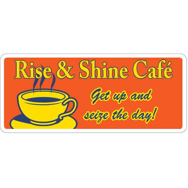 18" x 7.625" Magnetic Sign