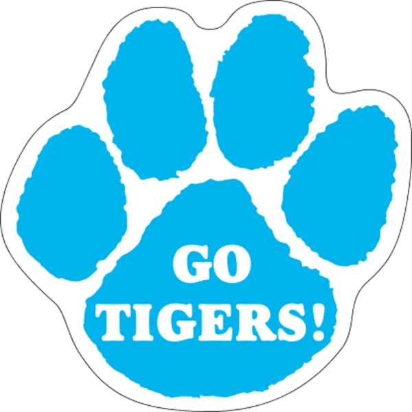 11.5" x 11.5 Paw Print Magnetic Sign