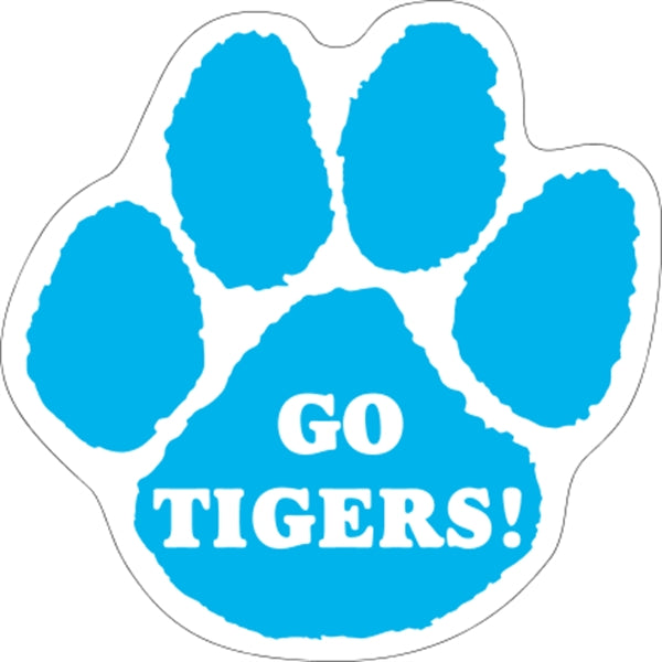 11.5" x 11.5 Paw Print Magnetic Sign