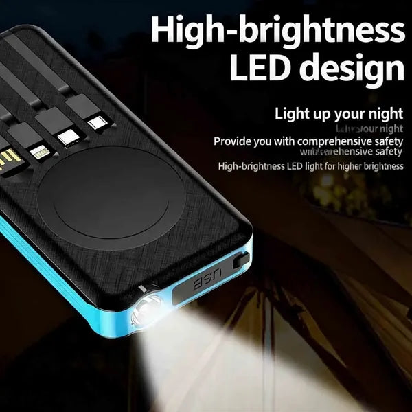 10000mAh Portable Solar Power Bank