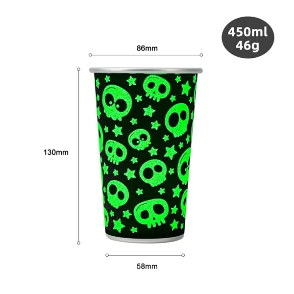 Hot and cold color changing cup