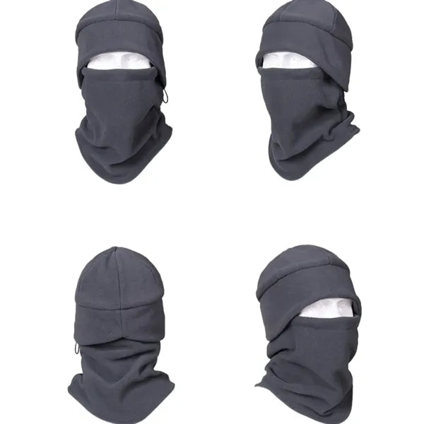 2 in 1 Warm Beanie Knit Hat And Scarf Set Winter Outdoor