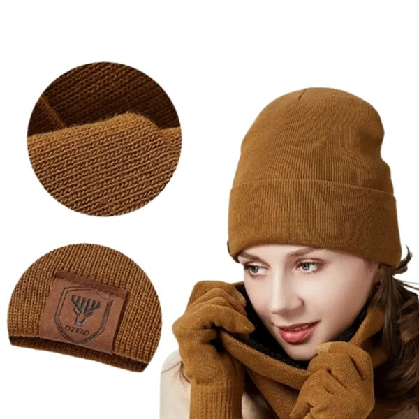 Warm Soft Solid Beanie Knit Winter Hat