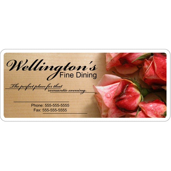 18" X 7.625" - 4CP Magnetic Sign