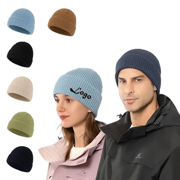 Premium Warm Soft Wool Beanie Knit Winter Hat