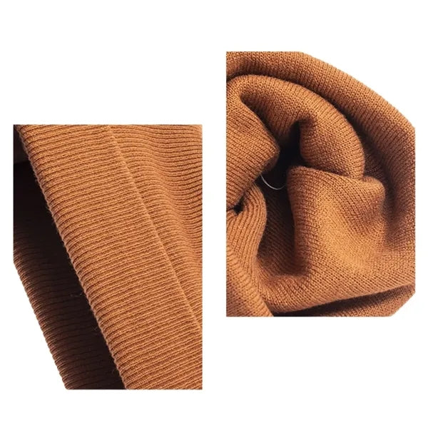 Warm Soft Solid Beanie Knit Hat Winter Hat