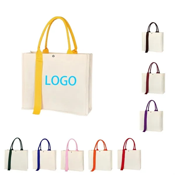 Large Capacity Durable Canvas Tote Bag