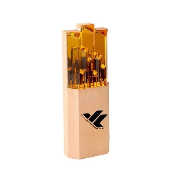 Future City Wooden Trophy