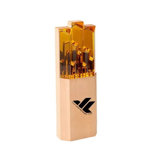 Future City Wooden Trophy