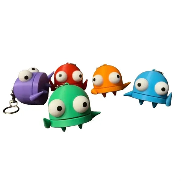 Cute Cartoon Monster Keychain for Kids Fun Promo Gifts