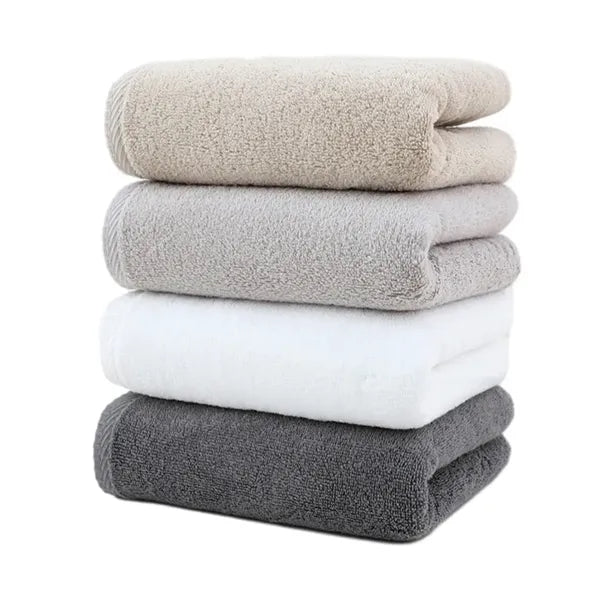 Solid Color Cotton Towels