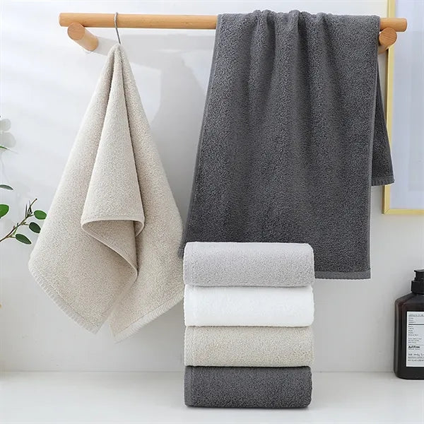 Solid Color Cotton Towels