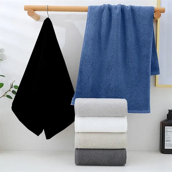 Solid Color Cotton Towels