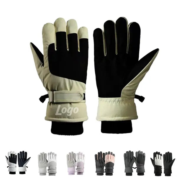 Unisex Touchscreen Insulated Ski Gloves