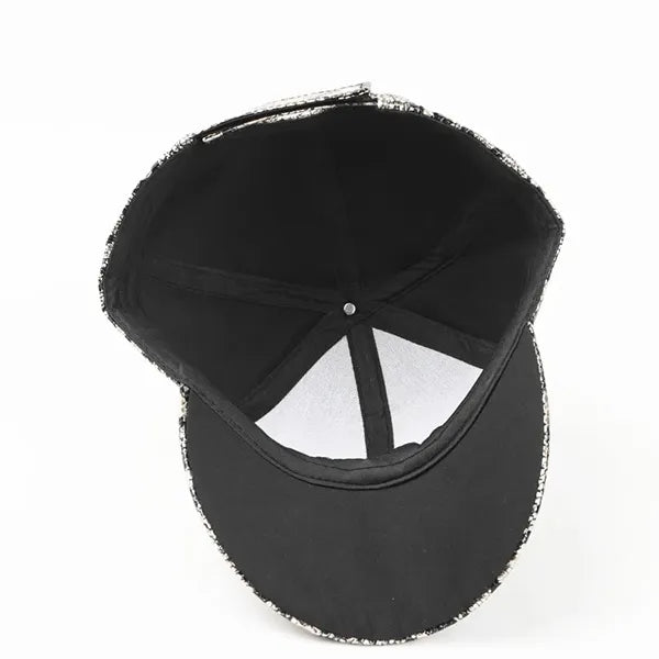 Summer Fashion PU Snake Pattern Baseball Hat