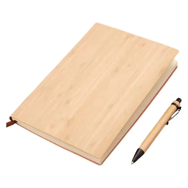 Business Gift Bamboo Notebook Pen
