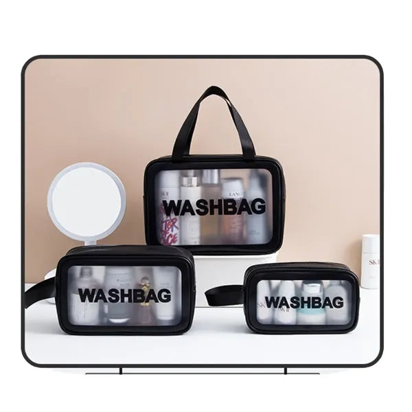 Leather Portable Travel Toiletry Bag