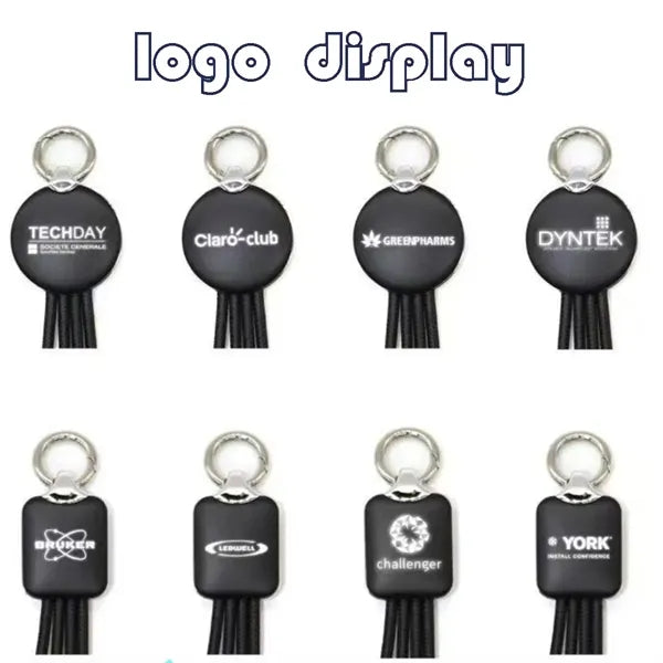 3 In 1 Keychain Data Cable