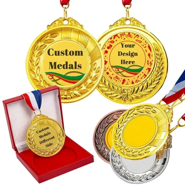 Metal Craft Zinc Alloy Brass Race Award Custom logo