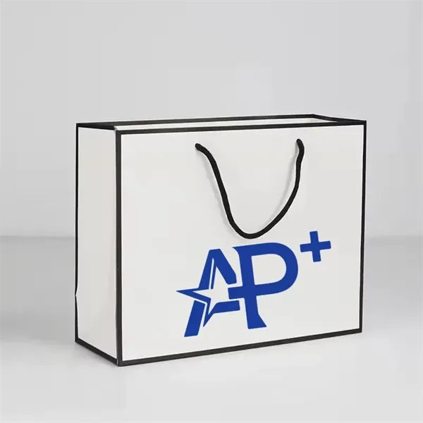 Thickened Paper Gift Shop Bag with Custom Logo