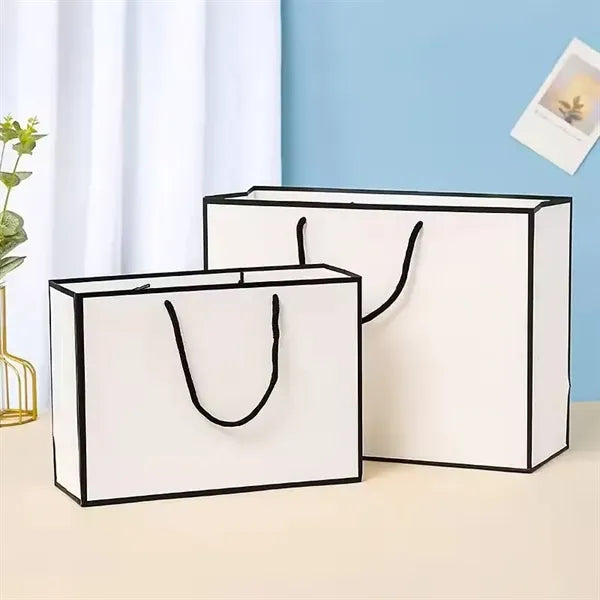 Thickened Paper Gift Shop Bag with Custom Logo