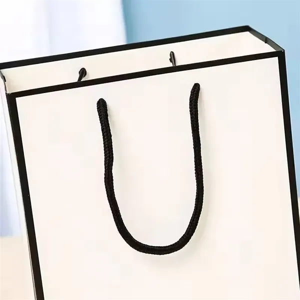 Thickened Paper Gift Shop Bag with Custom Logo