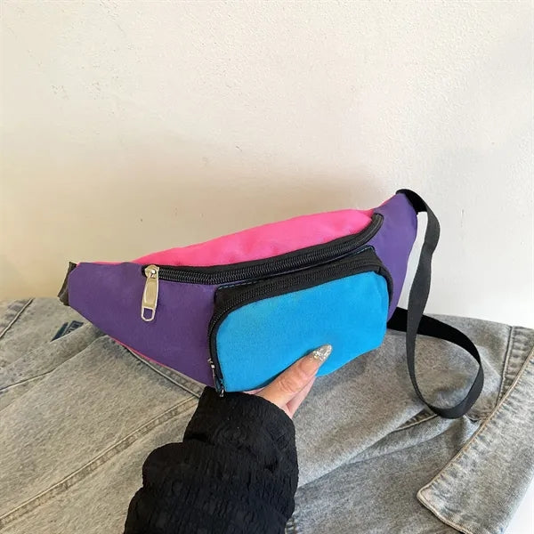 Multifunctional Outdoor Crossbody Oxford Waist Bag