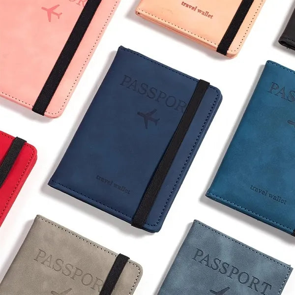 RFID Blocking Travel Wallet with ID Slots