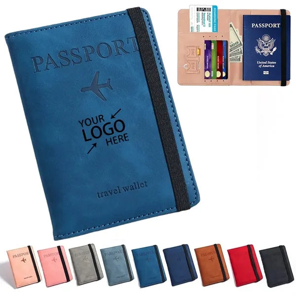 RFID Blocking Travel Wallet with ID Slots