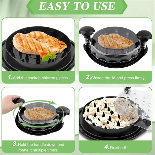 Chicken Shredder with Transparent Lid