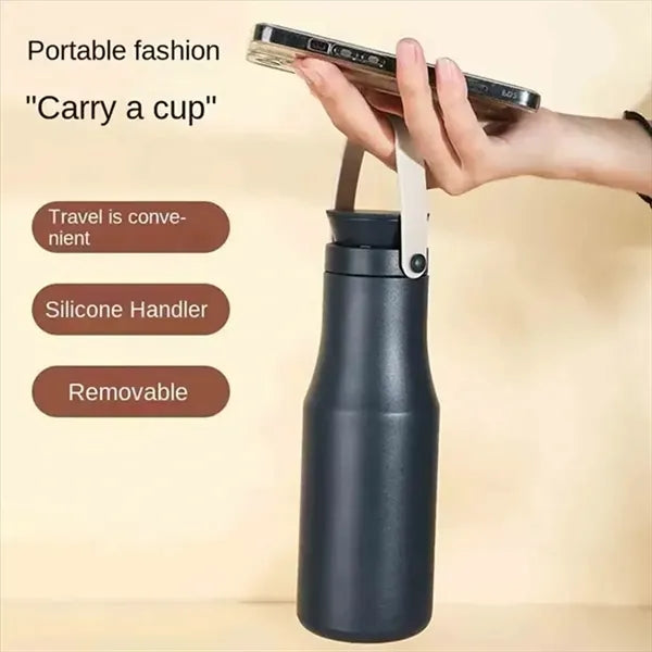16oz Insulated Water Bottle with Handle