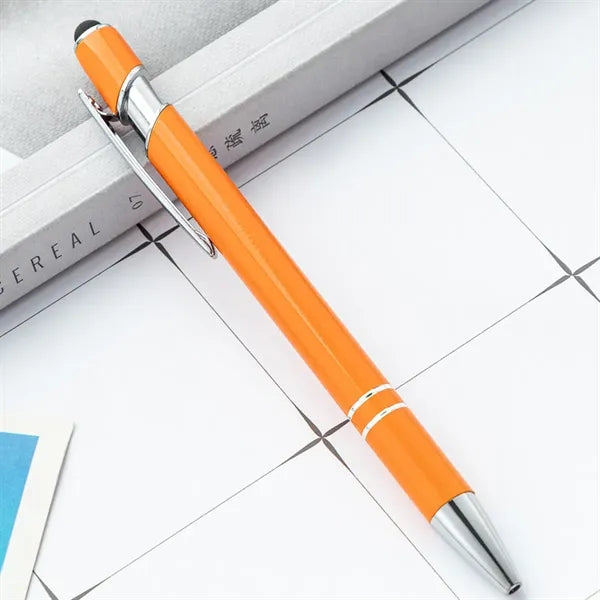 2-in-1 Stylus & Ballpoint Metal Pen