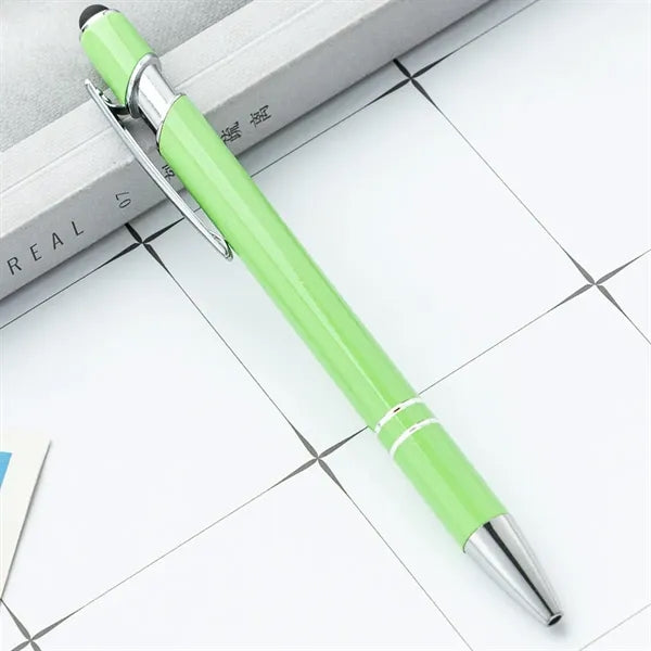 2-in-1 Stylus & Ballpoint Metal Pen