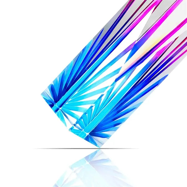 Modern Faceted Crystal Vase Award