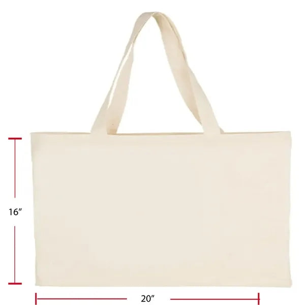 Canvas Cotton Tote Bag, 16"x20"