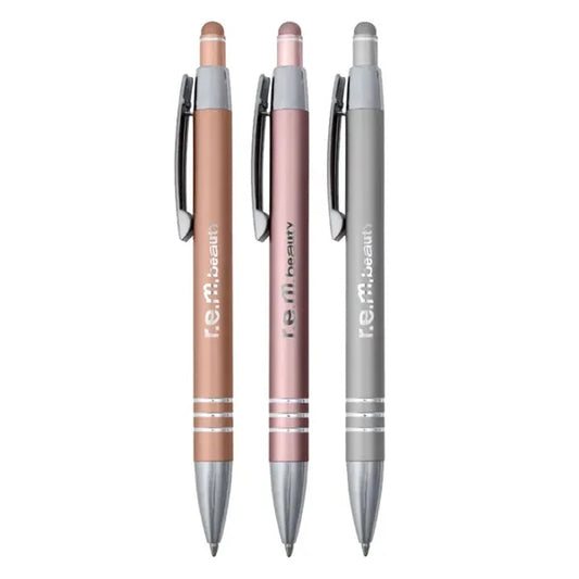 Union Printed - Plato Stylus Metallic Click Metal Pen