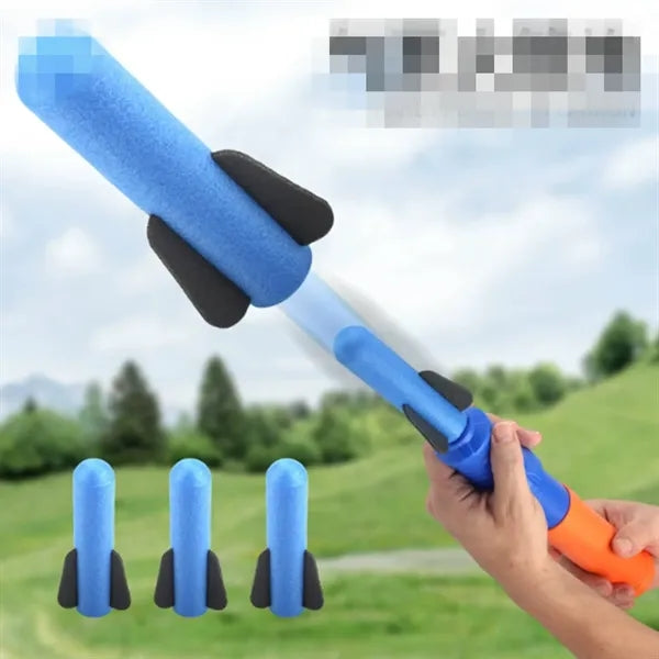 Hand-Press Rocket Launcher With Light Effects