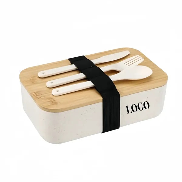 Eco-friendly wheat straw bento box