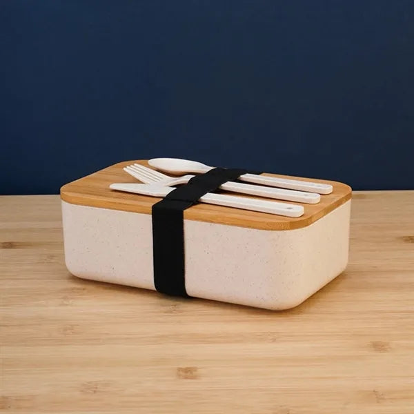 Eco-friendly wheat straw bento box