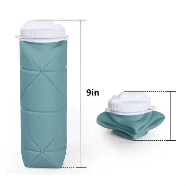 Collapsible Silicone Sports Bottle