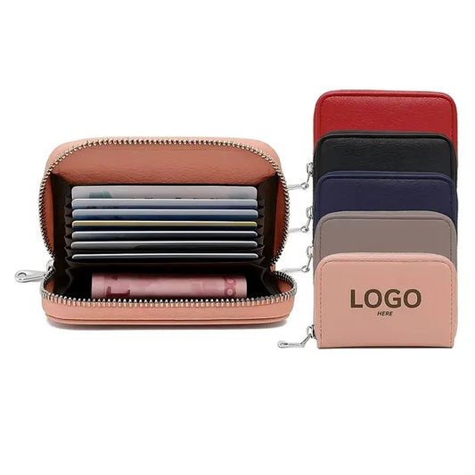 RFID Head Leather Organ Card Bag