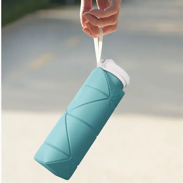 Collapsible Silicone Sports Bottle