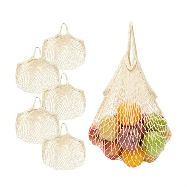 Cotton Net Folding Handheld Shopping Bag