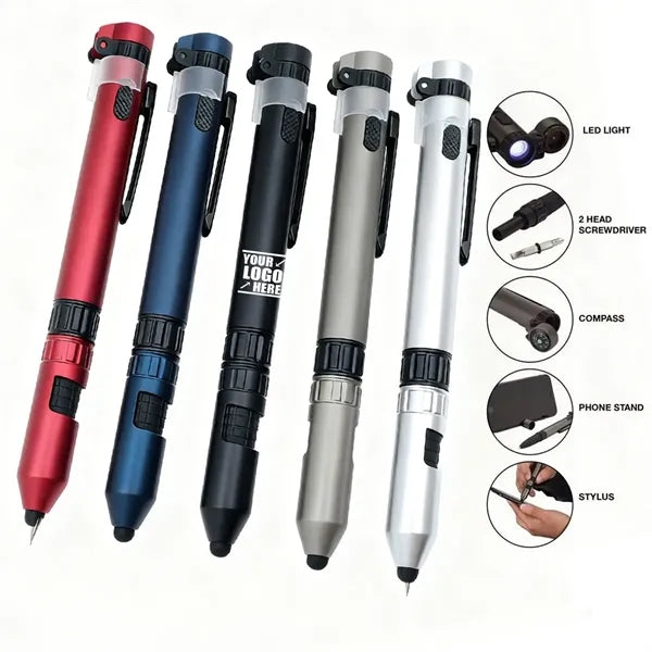 6 in 1 Multifunctional Tactical Pen