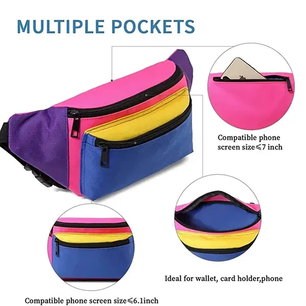 Neon Waist Fanny Pack