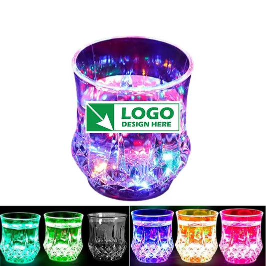 7 oz Luminous Colorful Flashing Beer Cup
